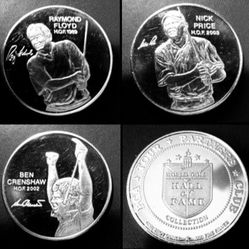 PGA 1oz. SILVER ROUNDS