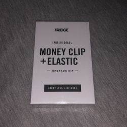 Ridge Wallet Money Clip + Elastic Upgrade Kit