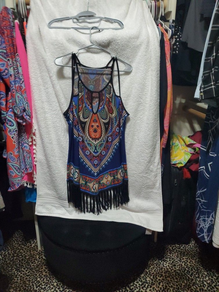 Fringe Dress Large