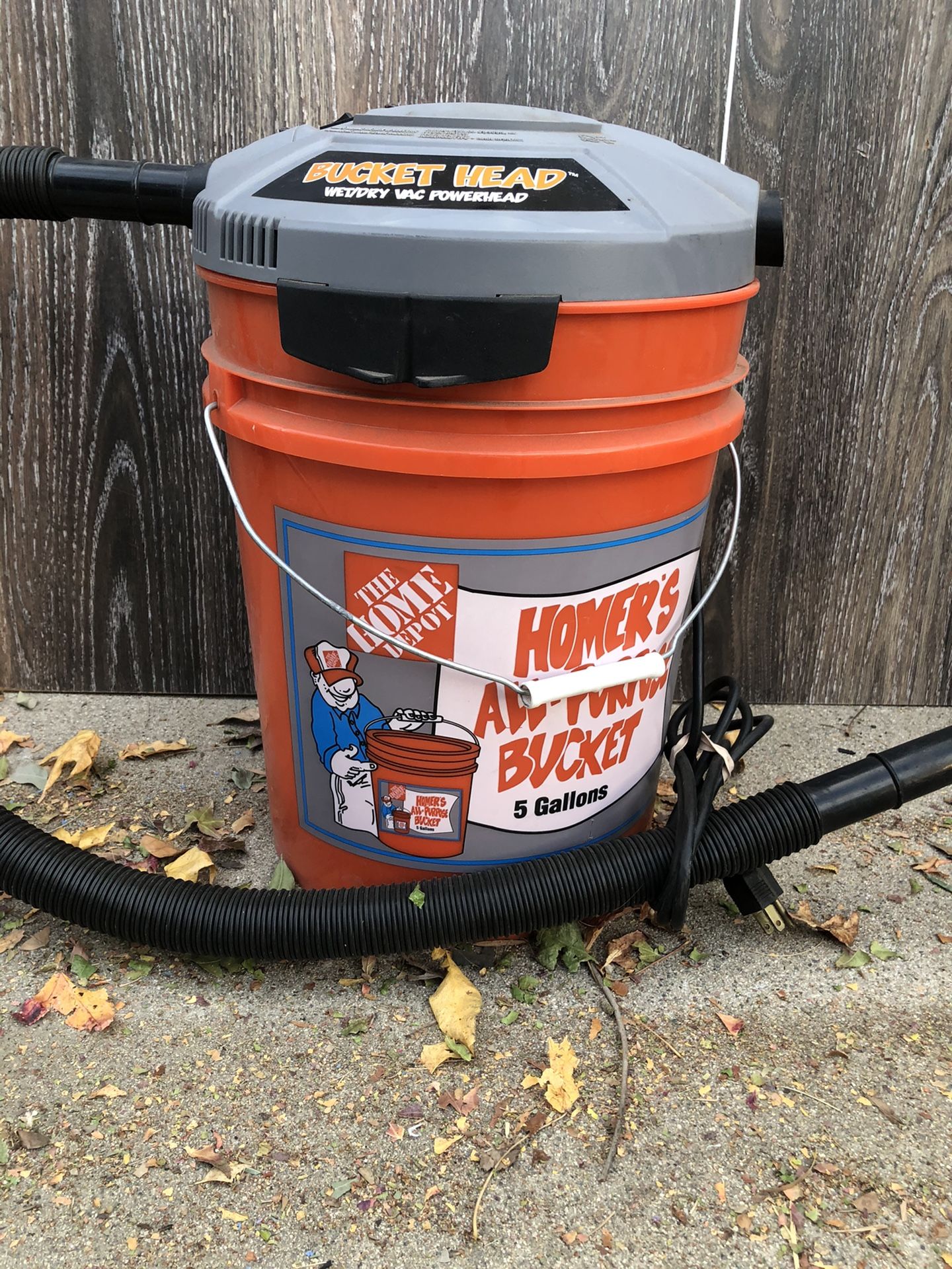 Home Depot bucket head wet dry vac for Sale in Chino, CA OfferUp