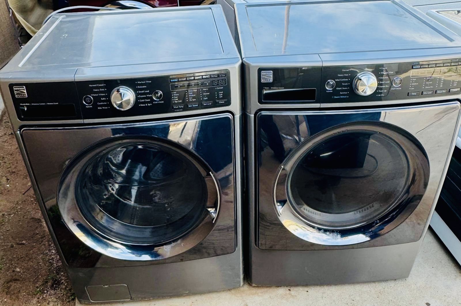 Kenmore Electric Washer And Dryer 