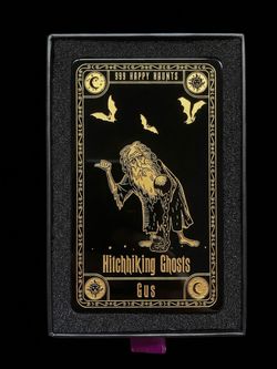 Disneyland Exclusive Haunted Mansion Glass Card- Tarot Card Gus