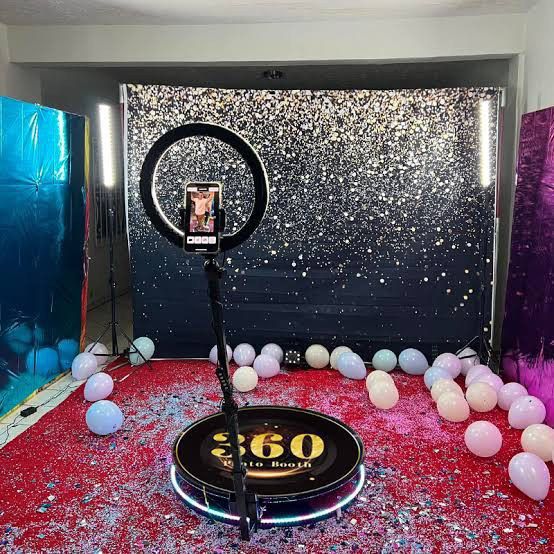 360 Photo Booth & Backdrop 