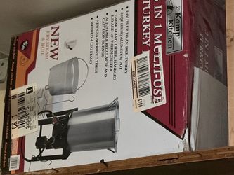 Kamp Kitchen 3-in-1 Multi-Use Turkey Fryer Kit