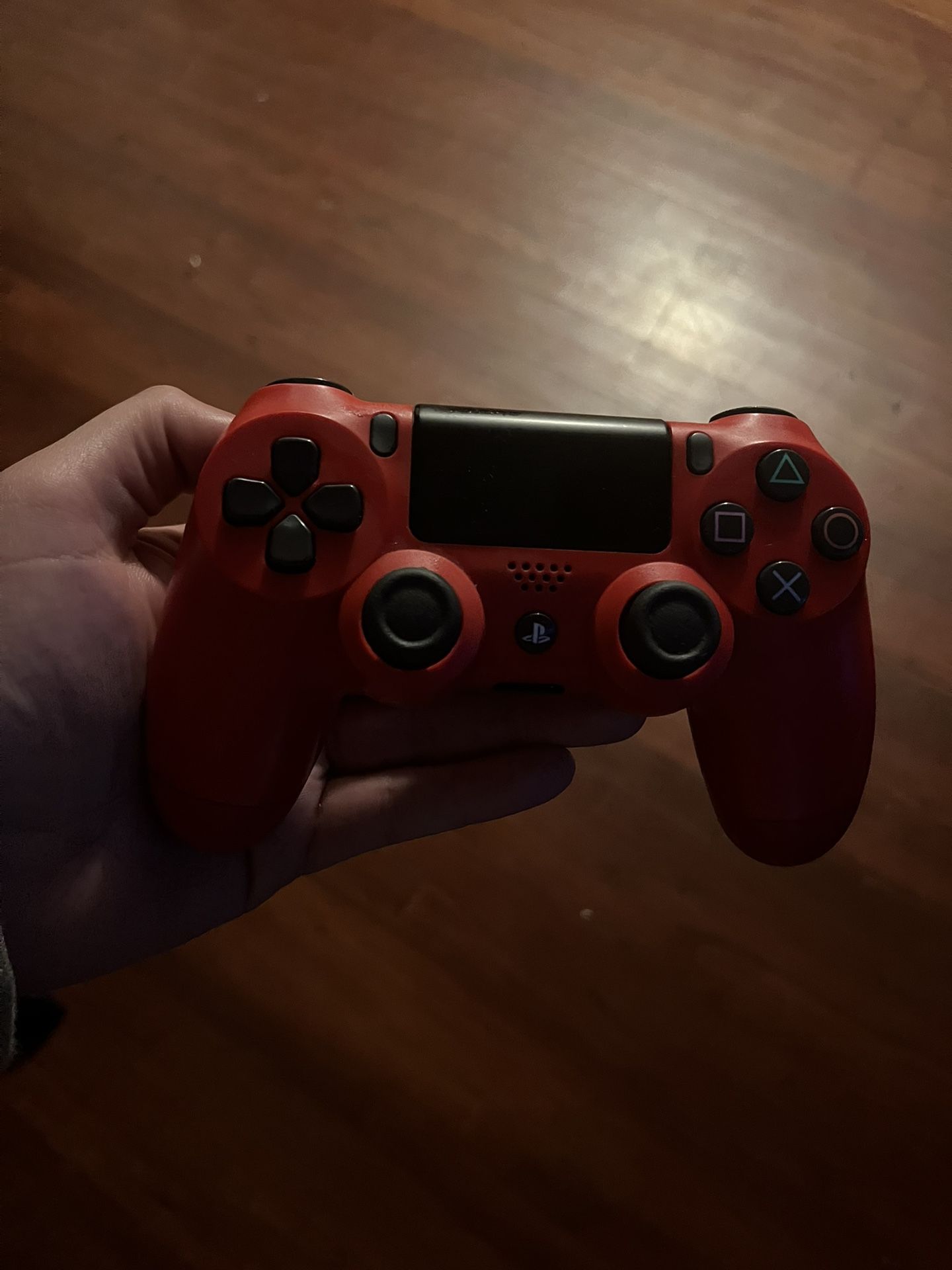 Red PS4 Controller