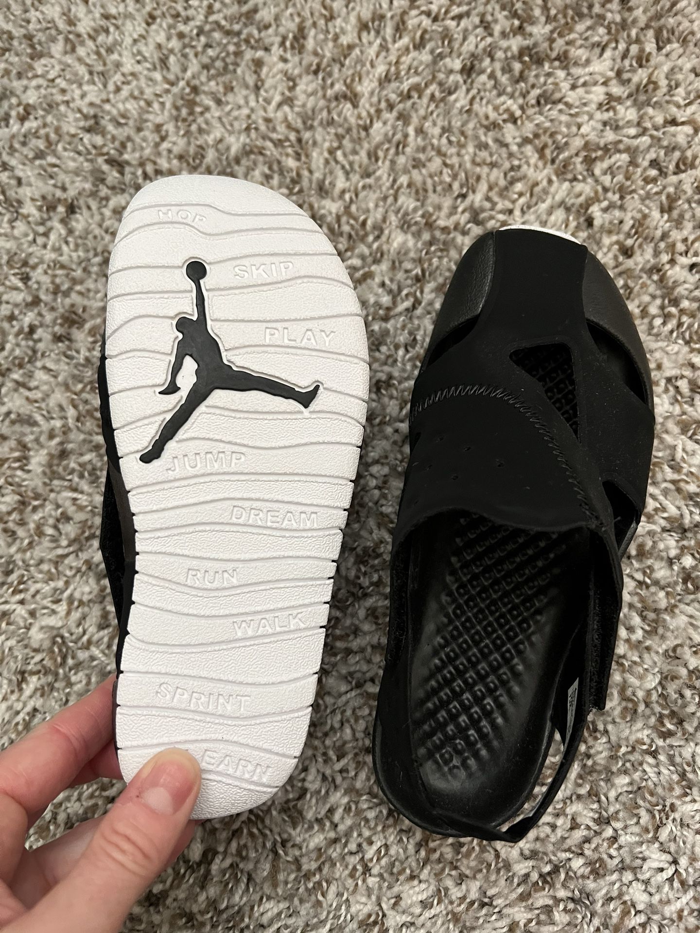 Boys’ Sandals, Black Nike Size 13 $35