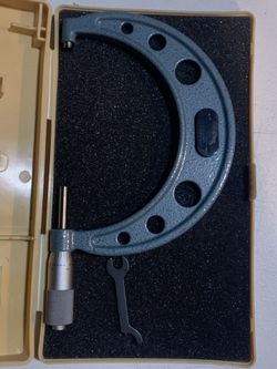 4”-5” Micrometer, 2(contact info removed), Mitutoyo