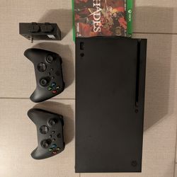Microsoft Xbox Series X - Black - 1 TB - 2 Controllers+ Hades