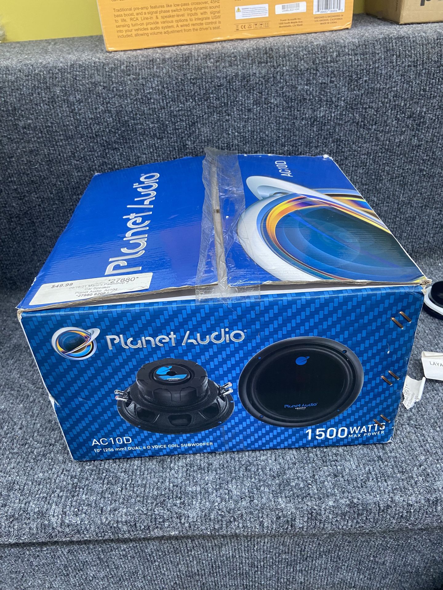 Planer Audio 10” Car Speaker