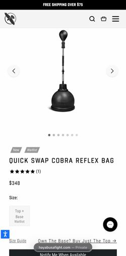 Hayabusa Reflex Cobra Bag