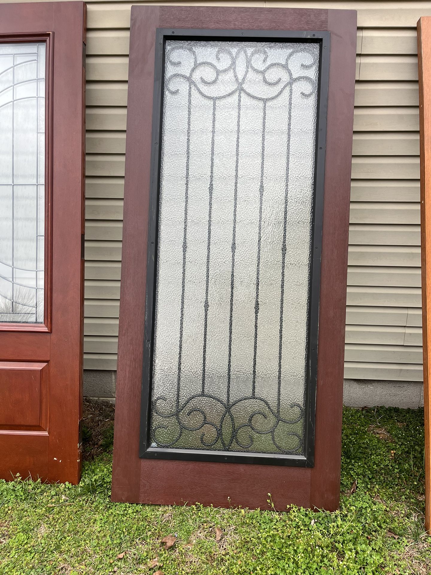 Woodgrained Borrassa Door