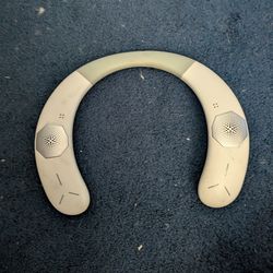 ENUOSUMA Bluetooth wireless neck speakers built-in 3W*2 speaker system and 2 bass passive radiators,