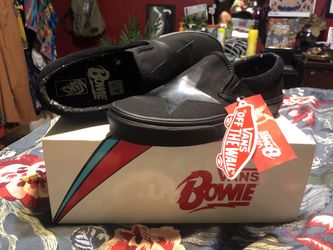 Vans x David Bowie Slip-On Blackstar Skate Shoes