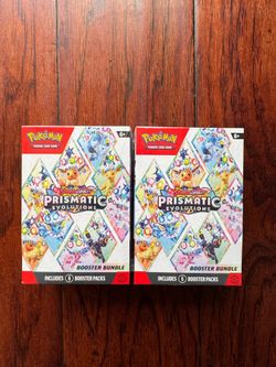 Pokemon TCG Prismatic Evolutions Booster Bundle - 2x