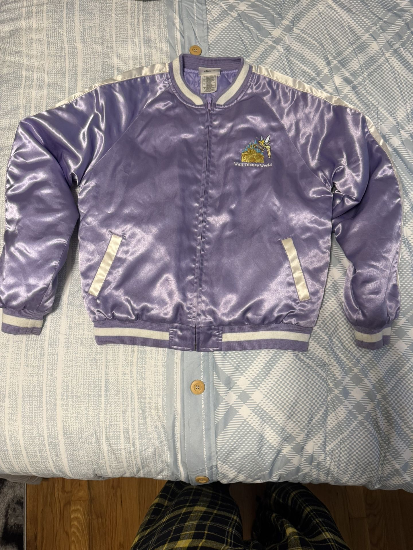 Girls Walt Disney World Tinkerbell Dance Coat size Extra Large. See Last Picture ( orange Marker on back shoulder)   