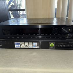 Onkyo TX-NR535 5.2-channel home theater receiver and powered subwoofer with Wi-Fi and Bluetooth 