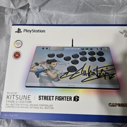 Razer Kitsune Leverless Fight Pad Chun Li Edition  Ps5 Pc