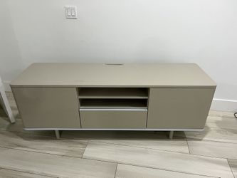 IKEA Mostorp TV unit Glossy Beige