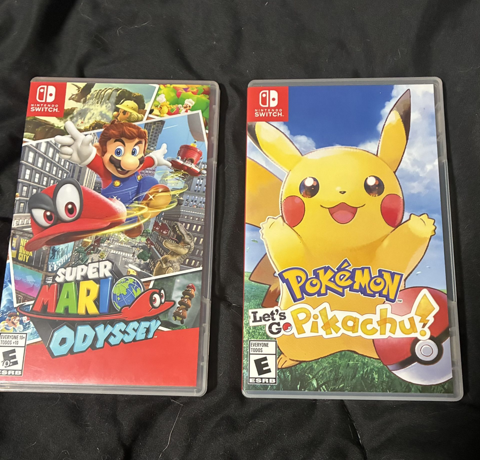Super Mario Odyssey & Pokémon Let’s Go Pikachu (Nintendo Switch)