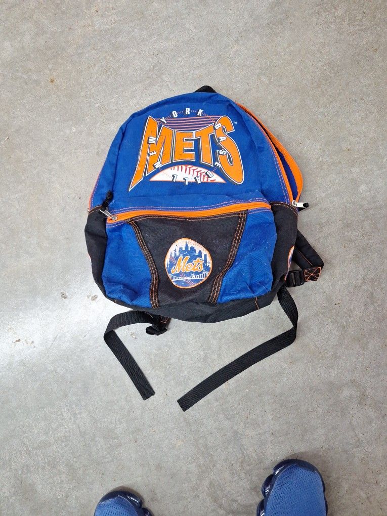 KIDS BLUE NEW YORK METS BACKPACK