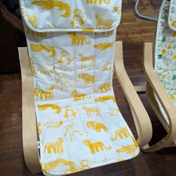 Kids Chairs IKEA POÄNG children's armchair featuring the Ulvsby With  cushions