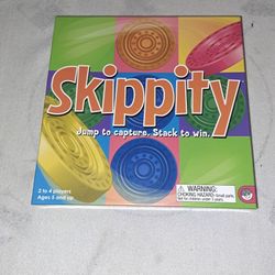 Skippity Board Game In Excellent New Condition (Is Complete Nothing Missing)