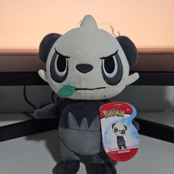 Official Pokémon Pancham 8" Plush Toy w/ Tags Wicked Cool Toys WCT Panda Stuffed Animal