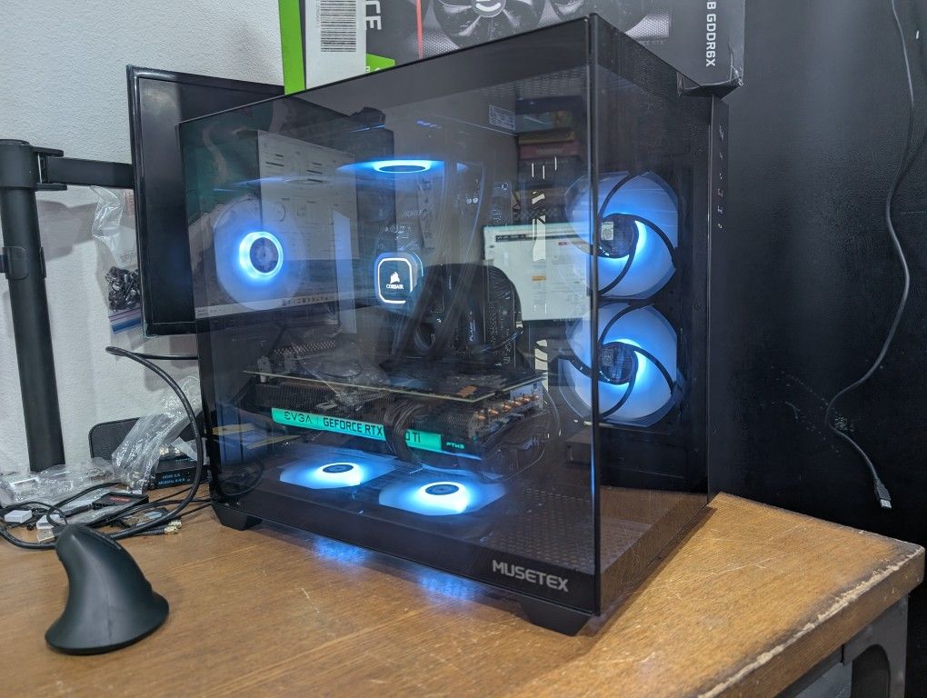High End Gaming PC Ryzen 7 9700x Rtx 3070ti 32gb DDR5 2tb Nvme Ssd New & Used Parts ***BONUS****