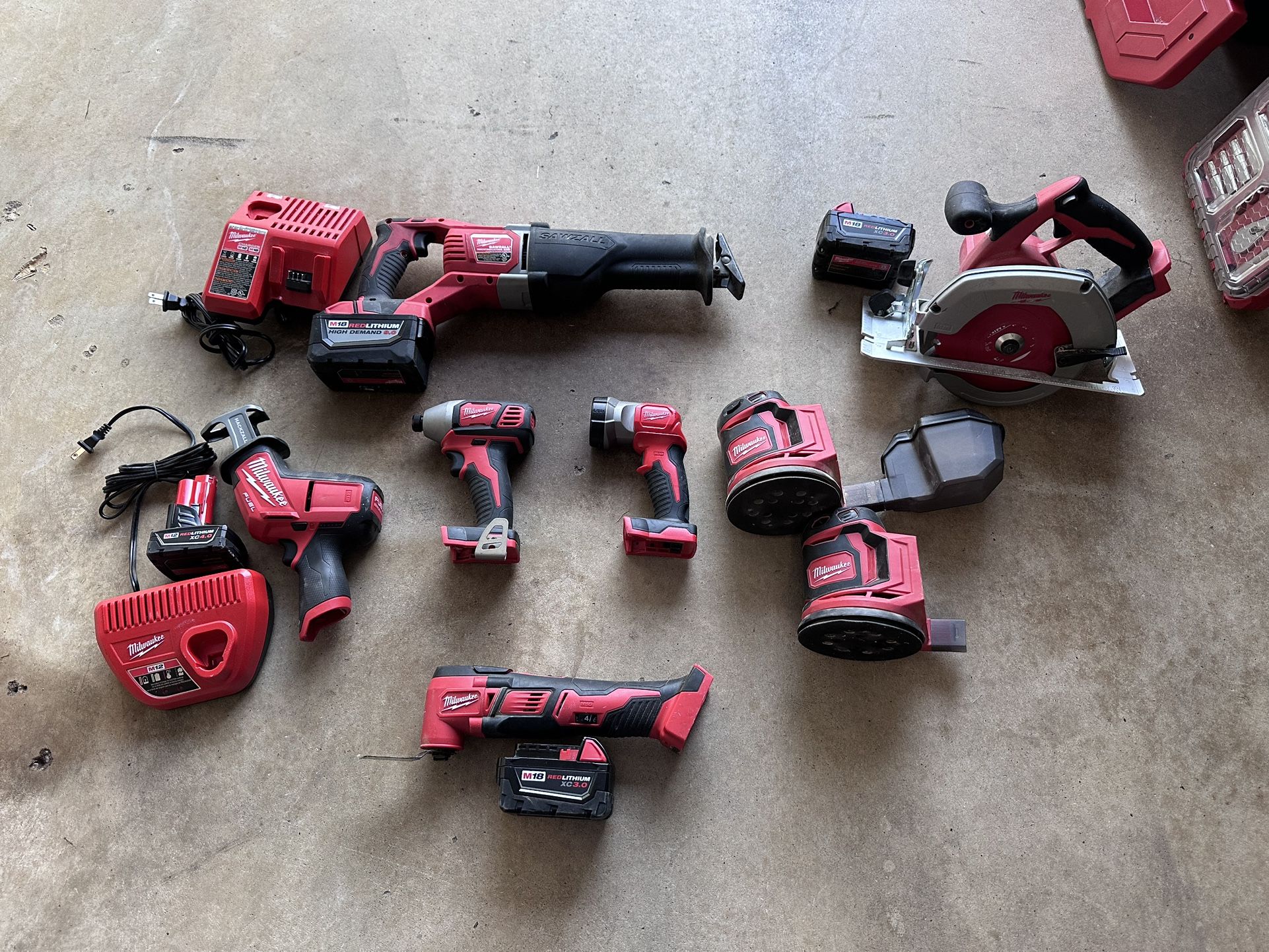 Milwaukee Power Tools Hand Tool Oscillating Drill Saw Sander Impact   