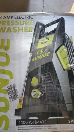 SUNJOE SPX 3500 PRESSURE WASHER