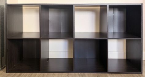 13" 8 Cube Organizer Black