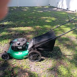 Push Mower With Bag