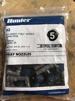 Hunter pro spray nozzles