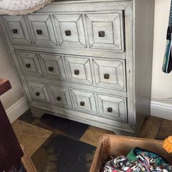 Green Small Drawer Cabinet 
