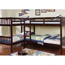 Quadruple Twin Bunk Bed 