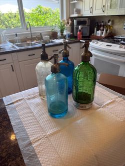 Vintage Seltzer Bottles