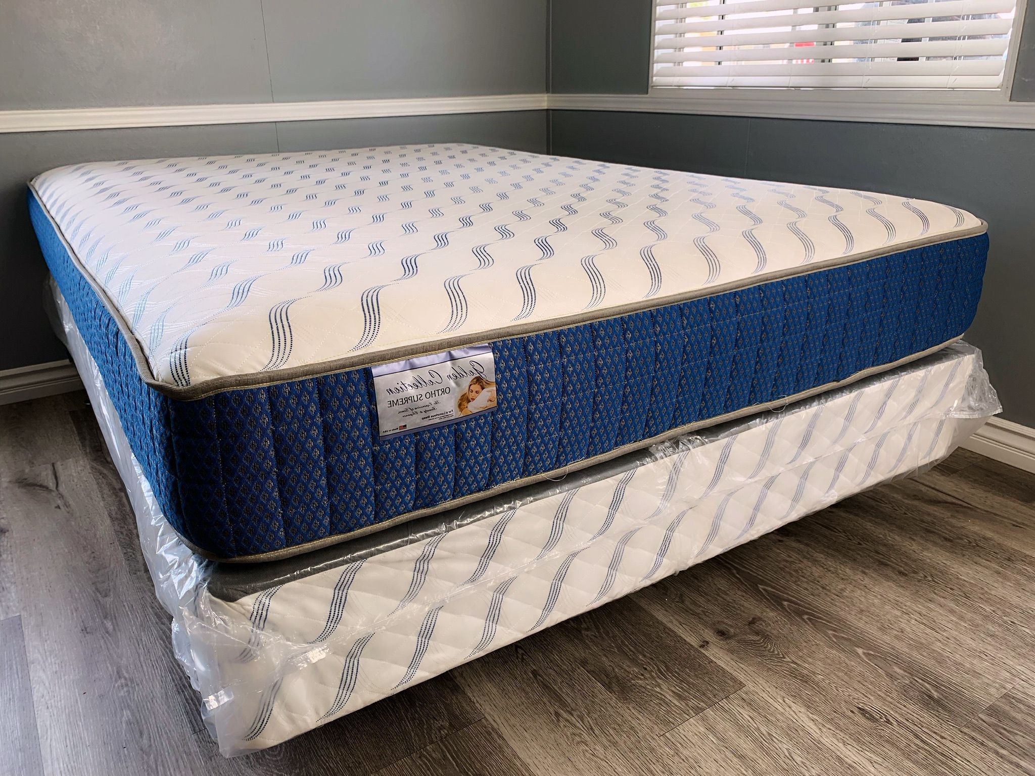 Queen Supreme Ortho Mattress And Boxspring !