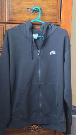 Nike size L hoodie jacket blk