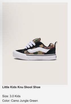 Boys chunky vans