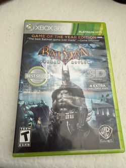 Batman Arkham Asylum GOTY Edition Xbox 360 - CIB