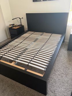 IKEA MALM Full bed and Mattress set
