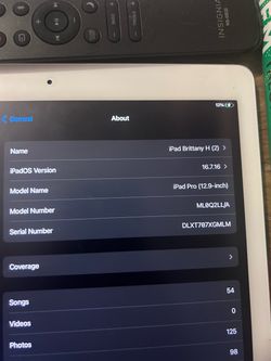 Apple iPad Pro 12.9-inch 1st gen 128G storage