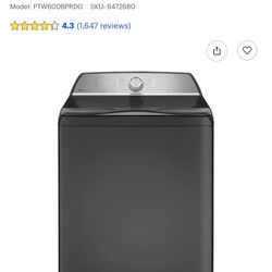 GE profile Washer And Dryer Set