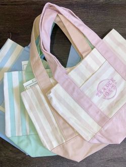 Trader Joe’s striped mini totes