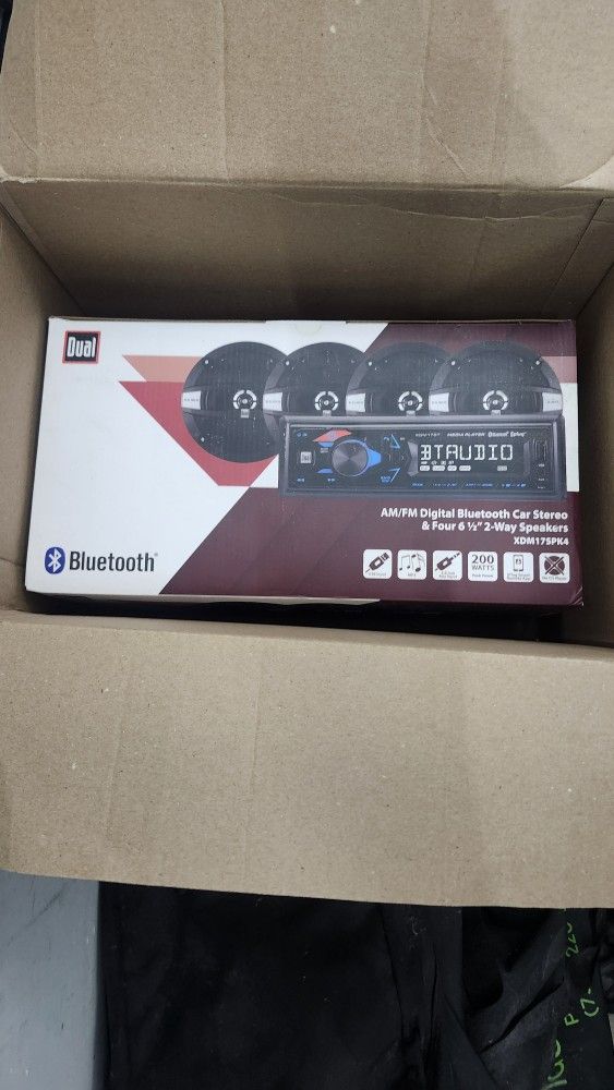 AM FM BLUETOOTH CAR RADIO