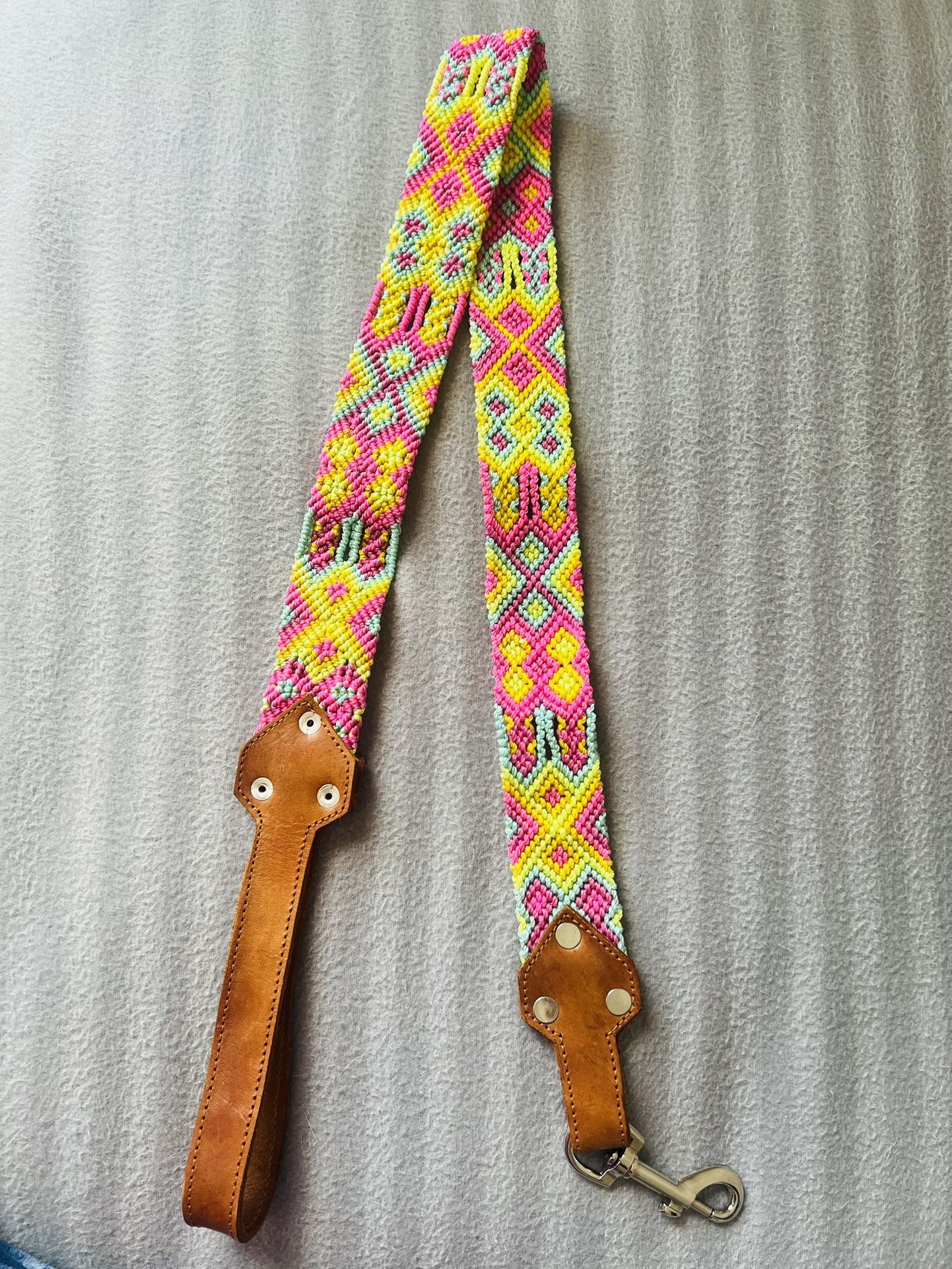 Handmade Leather Dog Leash