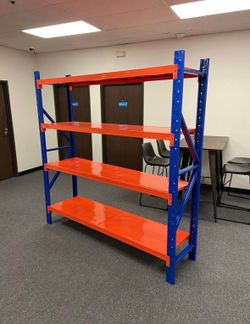 Lightweight garage shelves 6ft wide x 20”D x 80”H