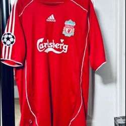 Fernando Torres Adidas Retro Champion League  Liverpool  Jersey 
