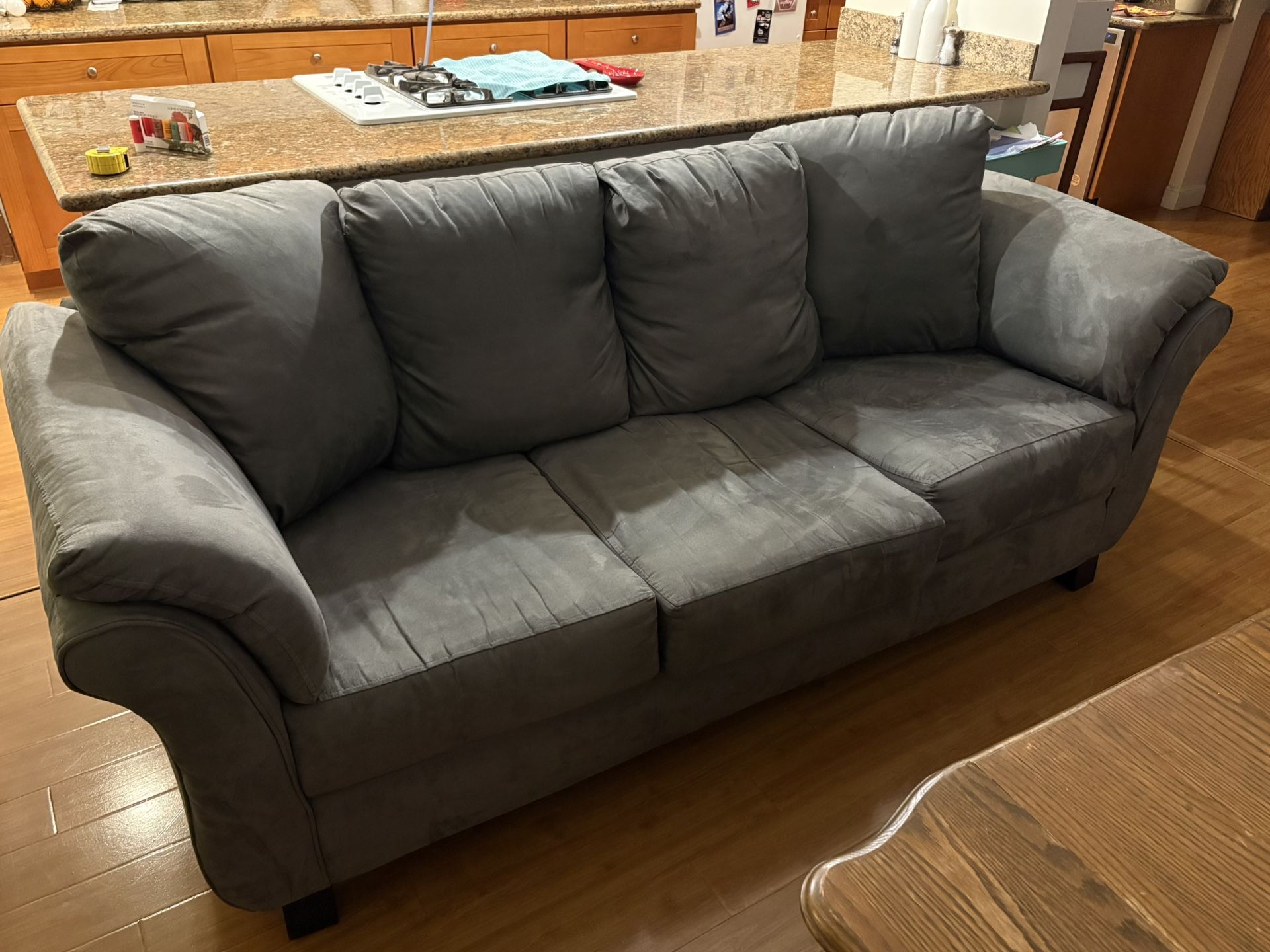 Large Gray Couch