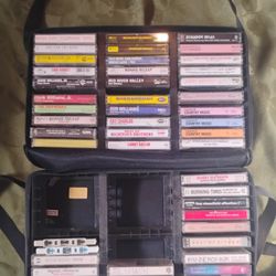 Trade Cassettes music case logic vintage Ray Charles classical rock 